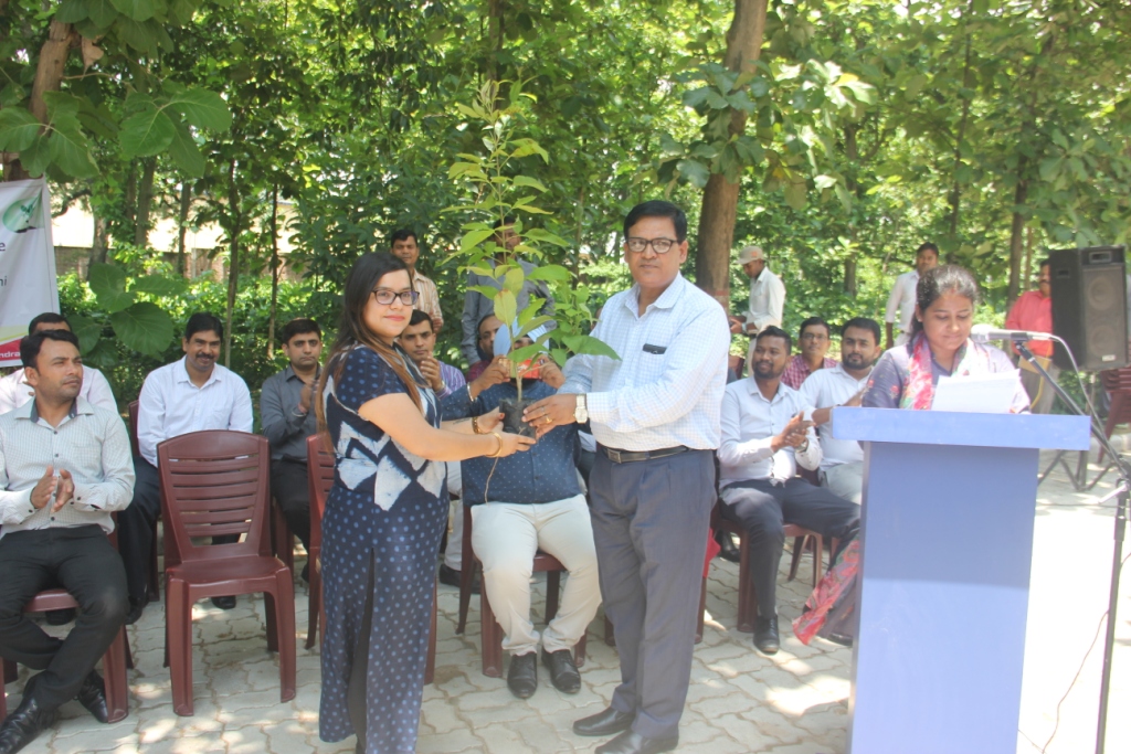 Plantation Drive By Sarala Birla University in association with Mahindra Finance held on 19th of July,2019 