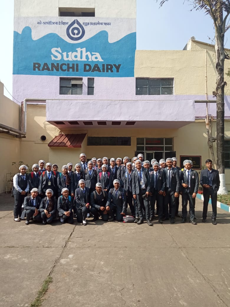 SBU Organized Industrial Visit to Sudha Dairy- 28th Nov,2019