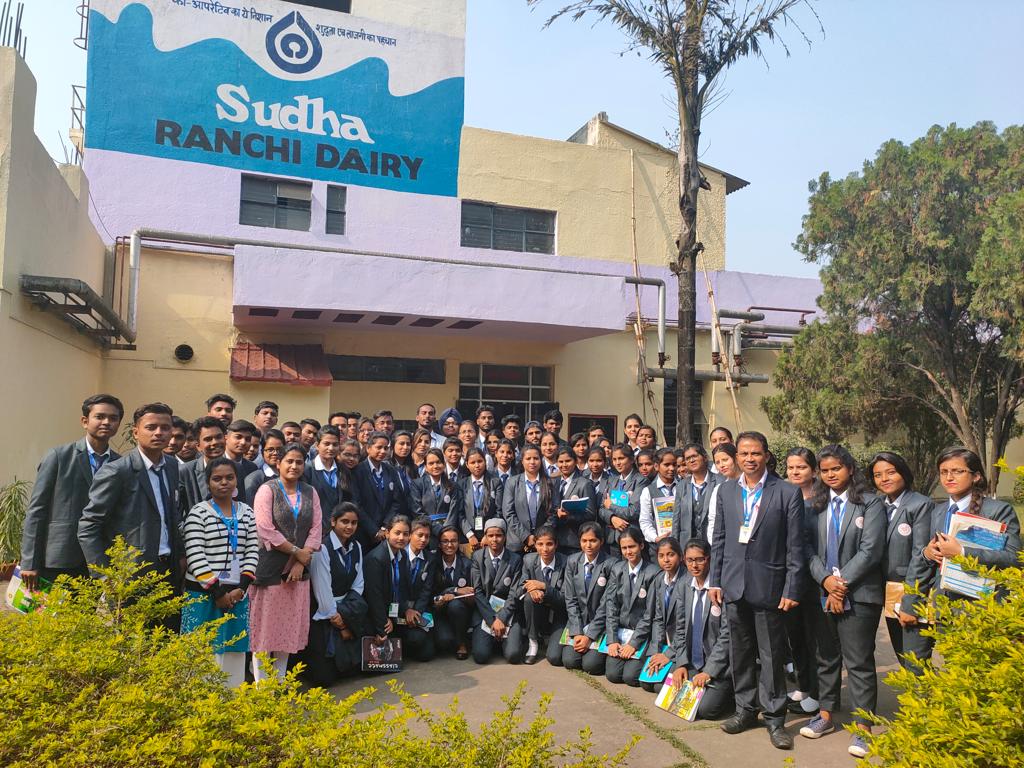 SBU Organized Industrial Visit to Sudha Diary Ranchi - 30th Nov,2019