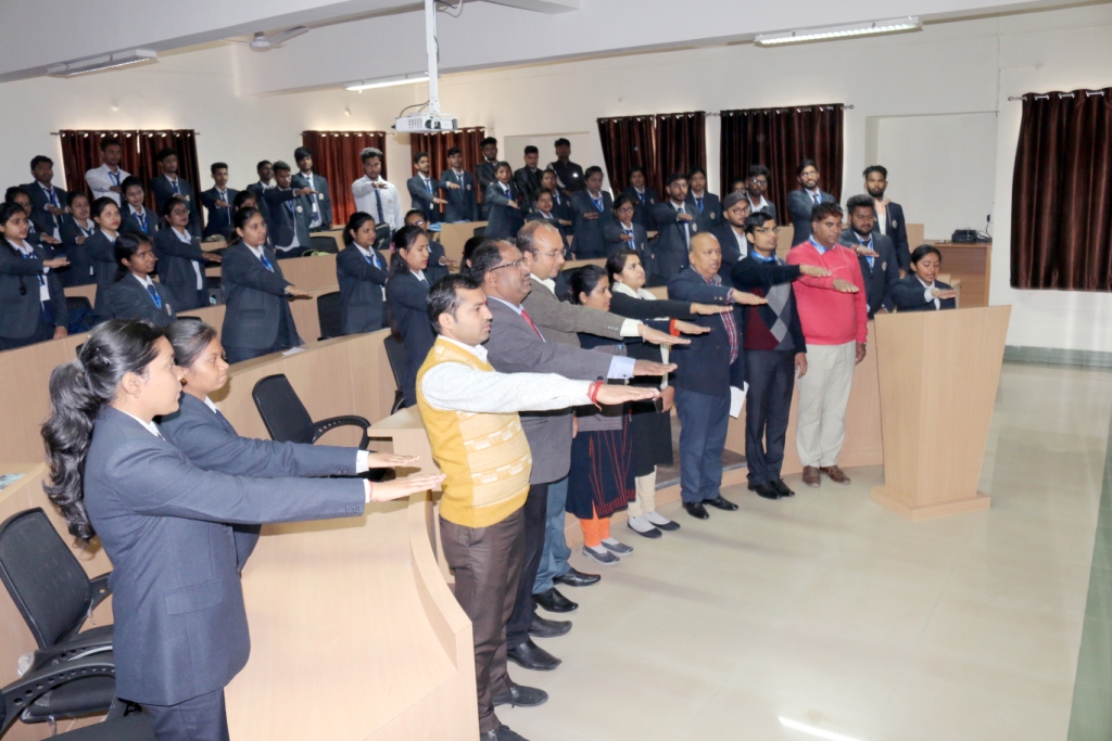 Swachhata Pakhwara- Oath Taking Ceremony held at SBU Campus- 16th Jan, 2020
