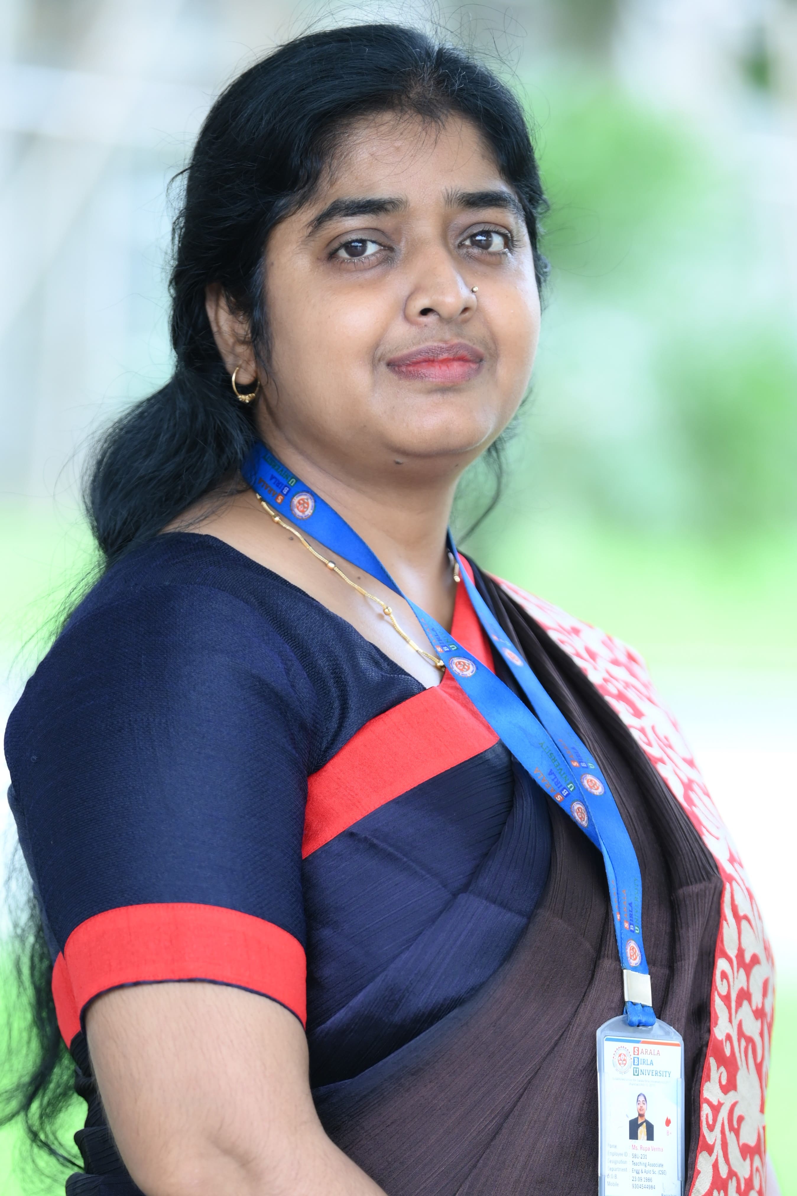 Rupa Mehta - Head of the department of omputer science and
